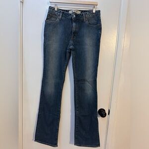 Gap bootcut stretch 2003 blue jeans size 8 long